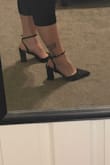 I needed a pair of nice, closed toe heels for cold months. I have a cocktail work party coming up and wanted slightly dressier shoes! These fit perfect. My feet are tiny so it's hard to find the exact fit. I usually wear 7.5 but with their heels, I go down a half size. Perfect! - Rachel M.
