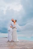 I bought this dress in case my "ideal" dress didn't come in time. Thank GOD it never came bc this dress came quicker and was exceeding expectations. It is an absolutely beautiful dress. - Sydney B.