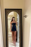 It was cute, however way too small. I usually order an XS and I couldn't zip up the back. It was also very short. It felt a little cheap. I liked the concept of the dress. - Amelia F.
