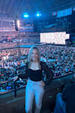 Perfect concert outfit! It runs slightly small length-wise, so I would size up if you want a looser fit. - Ashley N.
