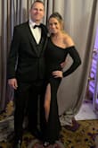 This dress was perfect for the Gala I attended. I went with a Small and even with heels on it was a tad long for me. The zipper was a little tricky in the back and my husband got nervous he was going to force too hard and break it, but luckily was able to get it without issue. It is a thicker material so it's perfect for colder weather, lots of compliments! - Ashley D.