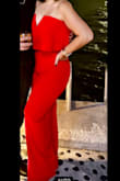 I love this so jumpsuit much. It's a great fit, just a tad bit long, I had 4 inch long heels on for reference. - Madelin A.