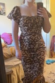 Returning due to cheap material that bunches on the sides. Worried the polyester would snag too easy. Super cute style. Would've kept had it been cotton. - Kendra T.