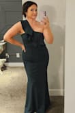 Loved this dress! Fitted but flattering for this pear shaped bod. Felt like a million bucks. I got tons of compliments. I did have to have it hemmed. - Jesse Z.