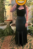 Loved the dress , normally I'm size S but I ordered a M size because I was worried of my wide hips,  but I had to fix and make it smaller so I think I should have ordered small size from the start. - JHANNA C.