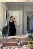 The materials feel like a good quality, and the fit is really great! All the reviews are so right the dress hugs in all the right places. Excuse the bad photos. - Kerigan B.