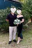 Absolutely loved this dress. Comfortable, elegant, and a great price! Color is a beautiful emerald green, and the fit is very flattering! - Kaela D.