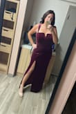 This dress was so comfortable & fit perfectly. I got many compliments. Fits true to size. Definitely recommend! - Suzanne A.