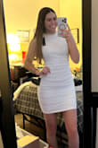 Love the fit! I plan on wearing it for my bachelorette party one night! - Maryssa K.