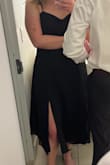 It's a great choice because it doesn't wrinkle! I just don't have a bust big enough to fill out the top! It still looked pretty good though. - Lyndsay C.