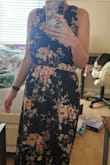When I tried this dress on I fell in love! I'm so happy with it. The photo is just me trying it on when I first got it. - Jyoti D.