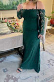 Loved the color and cut of this dress. I felt so glamorous. - Karolina T.