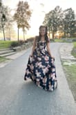 I ordered this dress for a formal wedding as a guest and it was a hit! I wore nude heels and the length didn't bother me. I absolutely loved wearing the dress until we got to the reception and the zipper broke. I had to wear a jacket the rest of the evening since the zipper broke and the dress was BARELY holding on. If you wear this dress for an event, bring a backup dress. - Amber C.