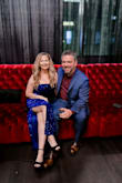 This dress is a stunning rich blue color. The velvet fabric is comfortable and stretchy. Received a ton of compliments all night!  You definitely get noticed in this dress! - Tonya P.
