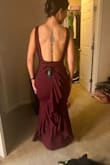 I am so pleased with this dress. It fits perfectly. Even the length is just right with heels. The color is gorgeous. The material has the perfect amount of stretch. I am looking forward to wearing this to the ball. - Kimberly S.