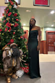 I got a lot of compliments wearing this dress, I love the length, the color, and style. The dress fits perfect, I wear a size small but the bust was more roomy, not made for people with smaller cup size. Still love the dress though! - Lindsay M.