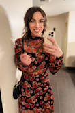 This dress was perfect for a Christmas party I attended. I got sooo many compliments. I was worried it would be too tight in the arms but the dress has a bit of stretch and there were no issues at all. I felt incredible in it and loved that I was mostly covered up. 

Buy this! Seriously you will love it! - Monica W.
