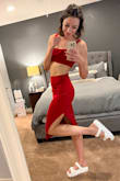 Love these platforms! I'm an 8.5/9 and the 9 fit perfect. Wore them for Canada Day 2022 and loved them! - Monica W.
