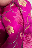 We LOVED how this looked on my daughter and she was so excited to wear it to her friends Bat Mitzvah. She came home from the ceremony and the seams were ripping and embroidery fraying. Her body was also stained HOT PINK everywhere underneath the dress! We read previous reviews and sized up from her normal size of XS so this dress was a bit roomy so the fabric issues are not from a tight fit; just poor quality material and construction. I have multiple photos but can only add two to the review. - Marya S.
