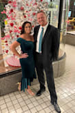 This dress made me feel so elegant and classy. I have a large bust and wide hips and usually very self conscious in form fitting dresses. I followed the size chart and ordered the recommended size Large, and it fit perfectly! It has some stretch to it as well. I received so many compliments. And I got engaged in this dress!! Definitely a keeper. - Jessica M.