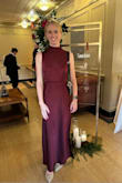 Gorgeous, elegant dress - perfect for any Christmas event! Length was perfect in small heels. - Holly S.