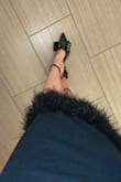 Statement shoe, period. I'm obsessed with them and even more cause I was blister free breaking these babies in. They bring in compliments galore and make your feet & calves look very sexy. Just get them. - Shana P.