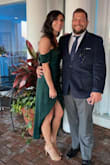 Got this for an October wedding. I have a very straight, shapeless frame and I feel this works well for me. The silhouette helps give me some curves and hides the fact that I am very flat chested with no hips or butt.  Nice feminine shape over all. I decided to get a small and have the waist/hip area taken in for a perfect fit. - Andrea F.