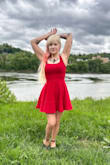 When you find a good dress, order it in every color! That goes for this dress. One of the very few dresses that has an actual, sturdy zipper in the back. This dress will pop and accentuate your figure and curves in all the right places! If you have a mommy belly, you'll never know in this gorgeous dress!!! I love to wear it as is or with one of my baseball jerseys over it. - Kandice M.