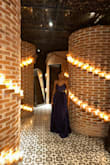 Beautiful dress that fits like a glove and is a really nice purple color. It is VERY long and I had to hold the bottom for the whole night even with heels on. - Erika P.