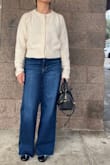 This brand is my new go-to for jeans. I never liked denim cause the ones I had were hard and rough but this brand feels so buttery. It's comfortable when you squat. I'm petite so I will need this hemmed. - Kristie A.