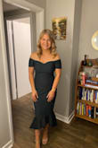 I bought this dress to wear to a Christmas work party and I felt like so beautiful wearing the dress! For someone who is on the slightly on the curvier side, it flattered me in all the right ways. Definitely will be wearing this dress again to weddings or other special occasions in the future! - Kristin M.