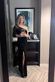 This dress was so comfortable and perfect for the occasion. No alterations were needed. It fit true to size. As always Lulus quality is amazing! - Tina J.