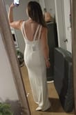 My fiance and I are eloping this coming summer, and I needed to find a simple but elegant dress for traveling to our destination. This is it! The fit is great...I may get a couple small alterations, but it is fine without too. It will be cool enough for the heat, and dressy enough to compete with mountains. Would buy again! - Leah F.