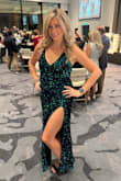 This dress is EVERYTHING! I'm a mom of 3 young babes and rarely dress up anymore. But this dress made me feel so glamorous and I received so many compliments! The slit is so sexy! I'm obsessed! - Laura C.