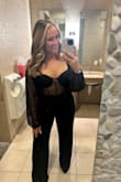 This was so flattering in all the right places! I received so many compliments! It's a little big in the boob area but wearing a bra wasn't a good look so I went braless and only adjusted a few times throughout the night. It's sparkly and just gives you a stunning elegant look! - Brittney D.
