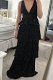 I'm normally a S in Lulus; this was way too big. I ended up exchanging for an XS which fit much better! I'm on the shorter side & it was still too long with heels on so will have to get altered, but it's super flattering! - Savannah Y.