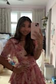 it's so flowy and perfect, and the colors are prettier in person! only thing is if you're short then it'll be a little longer, but it's still super cute regardless! - Kara T.