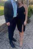 Fits great, it's a bit thicker of a material which is nice, and the slit is not too high. Highly recommend - Melissa K.