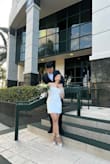 I chose this dress for my wedding at the courthouse. It was so perfect. I'm so in love with the photos and the dress. - Margloris G.
