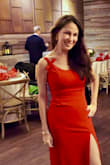 Wore it for my office Holiday party and got tons of compliments. Its beautiful. The only thing is that it is a little thin, so keep in mind as may show undergarments etc...but beautiful. - Carla K.