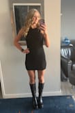 I love this dress! So freaking cute! It is a very nice knit and I love wearing the items separately - Chelsea T.