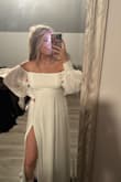 I absolutely love this dress, but not the quality of this brand. This is not my first purchase from this brand and I didn't want this to be my last but it will be! I bought this for my rehearsal dinner, however, the zipper quality is horrible. I feel as if im going to pay $80+ for a dress, it should zip much better than this, in fact, mine wouldn't zip and then broke when it did. loved this dress, but last time I will purchase from here! I would give it 5 stars if the zipper wasn't an issue. - Kalli M.