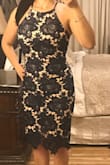 This dress looks better in person. Fits perfectly and looks so elegant ! - Anny A.