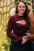 I received several compliments and felt confident in this beautiful bodysuit. Fit snug - Stephanie S.