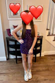 The dress was beautiful! The body of the dress fit beautifully. The straps were a little long but they could be easily fixed. We just ordered the dress right before we needed it so we didn't have time. - Stefanie B.
