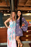 This dress fits perfectly and is soo so cute! I got so many compliments on it at my bridal shower. The colors are so bright and fun, I can't wait to wear it in Mexico in a couple weeks. It is pretty long, but I'm only 5' 3 so I did have to wear 3.5 inch heels with it, but it could easily be hemmed if need be. I would definitely recommend this dress and anything from this site. Quality and customer service is great! - Crystalyn S.