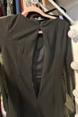 The zipper broke an hour before my event, thank goodness I was home and had another dress to use. It separated after being zipped up, leaving the back completely open. Super upsetting, quality of zipper should be better. - Leanna R.