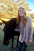 So soft with a little bit of stretch for comfort. The wide neck makes me feel feminine with an oversized top. But I love oversized clothes because they make me feel small.  Itâs really long. A short girl could pull it off as a dress! Perfect arm length for me. - Madalyn V.
