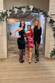 I first bought a dress for a holiday work party, and the straps kept falling down so I returned it and tried this one. The one shoulder strap fit great, and everyone loved the color and texture! It was perfect. I also bought Lulus heels which went well with it! - Taylor C.