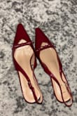 These shoes may be my new staple. They are sexy but SOOO comfortable! The heals are cushioned, so I feel like I could walk in them for miles, and the heal isn't too tall! So sexy and elegant! - Emma B.